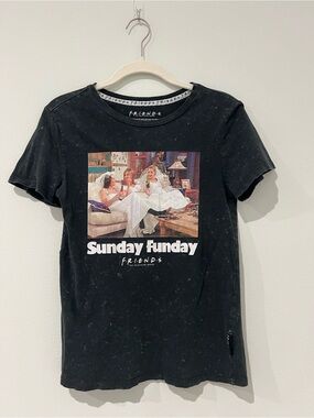 FRIENDS Black Logo Graphic Tee